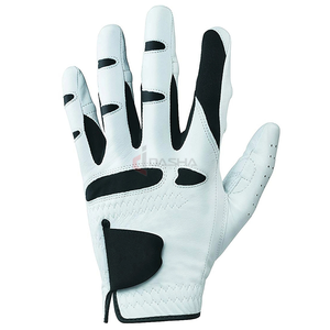 Fabricant, vente en gros de gants de golf en cuir Cabretta, logo personnalisé, respirants, couleur unie, pour hommes et femmes, OEM, en vrac - Product Image 1