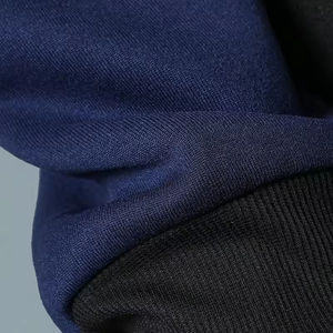 Basics Sweat à capuche unisexe surdimensionné coupe ample brodé hiver de haute qualité 100% coton à double coupe courte 2026 - Product Image 3