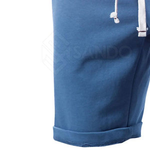 กางเกงขาสั้นสำหรับผู้ชายกางเกงวิ่งผ้าฝ้ายแบบหลวมระบายอากาศได้ดีน้ำหนักเบา - Product Image 2