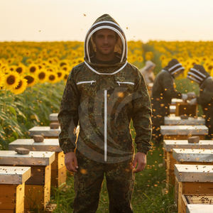 Design Your Own Beekeeping Suit Protection Wear Beekeeping Suits For Sale High Quality Unisex Beekeeping Suits Supplier - Product Image 2