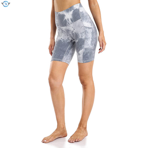 Meilleure vente dernière conception personnalisée couleur taille femmes shorts de yoga vente chaude spandex polyester fait shorts de yoga à vendre - Product Image 3