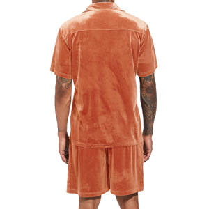 Custom Logo Print Streetwear Vintage <b>Sweat</b> Suits New Fashion 2Pcs Jogger Set Windbreaker Outdoor Jacket Tracksuit For Men - Product Image 4