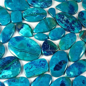 Natural Shattuckite Cabochon Loose Gemstone For Jewelry Making Healing Gemstone Designer Pendant <b>Crystal</b> Jewelry - Product Image 1