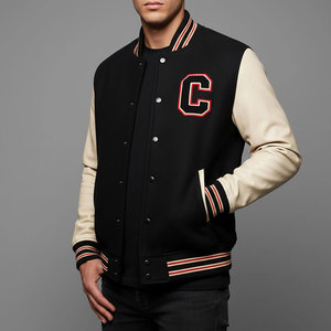 Veste de Baseball en Coton 100% Fabriquée en Laine Meilleur Prix Veste de Baseball Nouvelle Arrivée Veste d'Hiver - Product Image 4