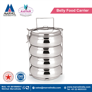 Transportador de alimentos de acero inoxidable con forma de vientre, fabricante y proveedor en la India - Product Image 2