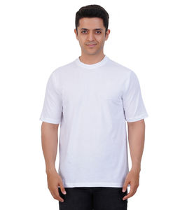 Camiseta de cuello redondo para hombre, ropa de calle, venta al por mayor, algodón polivinílico en diferentes métodos de impresión y materiales en stock para la venta - Product Image 1
