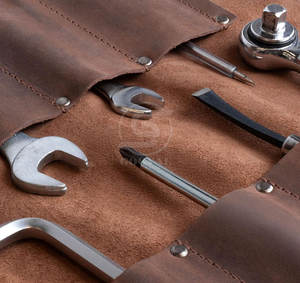 Sacs à outils en cuir personnalisés avec votre propre logo, meilleur matériau, prix raisonnable, sacs à outils en cuir à étiquette privée - Product Image 6