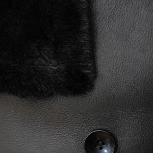 Conception personnalisée hommes en cuir véritable imperméable respirant coupe-vent hiver veste d'extérieur poids Standard style rue haute - Product Image 6