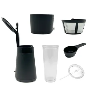 Mini 3 In 1 Other Portable With Grinder Machine Bean To Cup Cold Brew Espresso Drip Automatic Electric Iced Coffee Maker