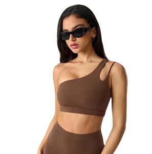 Nuevo Conjunto Deportivo de Dos Piezas para Mujer, Cintura Media, Logotipo Frontal, Ligero, Espalda Descubierta, Transpirable, de Secado Rápido, para Yoga y Fitness - Product Image 3