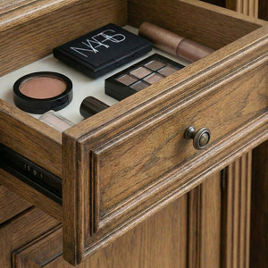 ลูกบิดตู้ทรงกลมทองเหลืองสไตล์ร่วมสมัย เป็นมิตรกับสิ่งแวดล้อม ทนทาน ติดตั้งง่าย สำหรับใช้กับตู้เสื้อผ้า - Product Image 4