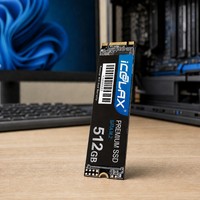 SSD M.2 SATA 512 Go NGFF 2280 Interne SATA III 6 Gbit/s pour Ordinateur Portable et de Bureau (Amélioration)