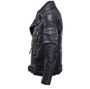 Chaquetas de Cuero para Hombre, Diseño Impermeable Ecológico de Invierno, a Bajo Precio, Totalmente Personalizadas, de Cuero Vacuno Genuino - Product Image 2