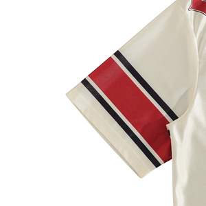 Customized Personalized <b>Printed</b> Team Name And Number Breathable Mesh Football Jerseys With Sublimation Transfer <b>Printing</b> - Product Image 4