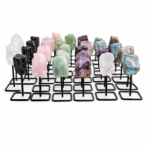 Pierre brute naturelle non taillée, spécimen de pierres précieuses, améthyste, cristal de guérison, présentoir, fournisseur en gros, boutique en Inde, 5-6 - Product Image 1