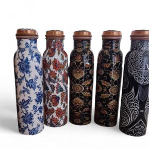 Bouteille faite à la main à bas prix pour une consommation saine et des avantages ayurvédiques Bouteille en cuivre de qualité supérieure par WORLD CRAFT IMPEX - Product Image 2