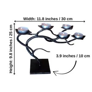 Hot Selling Cast Aluminium <b>Candle</b> <b>Stick</b> Holder for Dining Table and Home Decor Living Room <b>Candle</b> Holder for Hotels & Festivals - Product Image 2