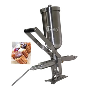 Thương mại 304 thép không gỉ 5 L Donut <span class=keywords><strong>CHURROS</strong></span> Maker của nhãn hiệu churro FILLER Kem Máy chiết rót cho nhà bếp nhà hàng - Product Image 1