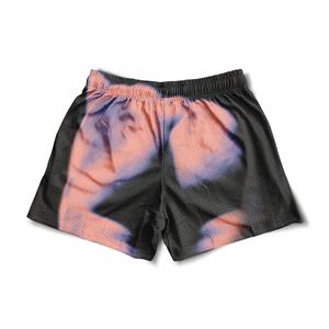 Ropa de calle en blanco con logotipo personalizado, pantalones cortos deportivos de verano, pantalones cortos transpirables para correr para hombre, pantalones cortos informales - Product Image 2