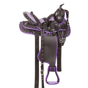 Silla de montar de alta calidad para caballos, con soporte y confort, para deportes ecuestres y uso en establos. - Product Image 1