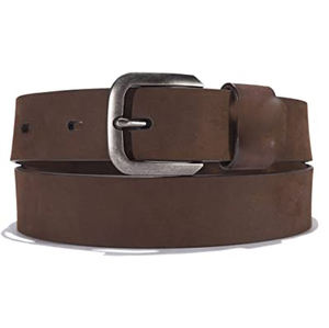 Evermark Oldtown Moda Estilo vintage Cinturón de cuero Material de piel de vaca Ironhide Buckshot Aleación Hebilla Heritage Tradition Line - Product Image 1