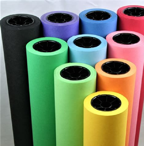 Rollo de papel texturizado tipo crepé disponible a precios de mayoreo, rollo de papel de color claro disponible a precios de mayoreo. - Product Image 3