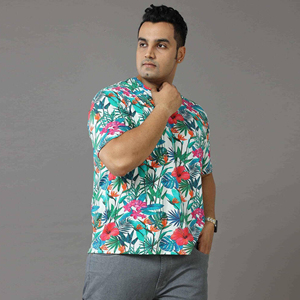 Camiseta de Punto Sólido Sublimada de Marca Privada OEM, Personalizada, Elegante, de Moda Urbana, de Secado Rápido, Transpirable, Suave, Informal, para Hombre - Product Image 1