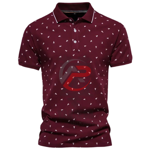 เสื้อโปโลผู้ชายผ้าคอตตอนไซส์ใหญ่พิเศษเสื้อโปโลสำหรับผู้ชายใส่สบาย - Product Image 4