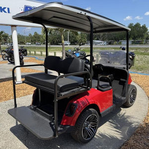Voiturette de golf électrique d'occasion 2020 E-Z-GO Freedom RXV ELiTE, 4 places, haute performance, avec batterie au lithium - Product Image 4