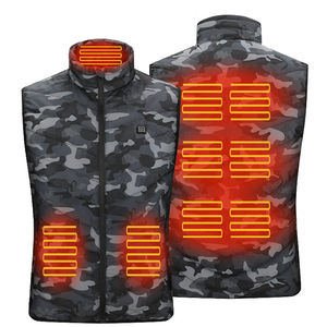 Gilet de chasse camouflage imperméable, respirant et coupe-vent, sac de chasse, sangle et laisse pour la chasse au faisan, orange - Product Image 3