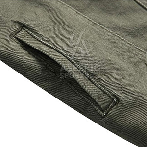 Veste en jean pour hommes, vêtements de mode pour hommes, vestes de rue, tissu en coton, logo personnalisé, veste d'hiver en jean tricoté - Product Image 6