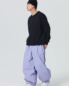 Pantalon de ski unisexe imperméable, coupe-vent et résistant à la neige, fabriqué directement en usine, avec isolation Primaloft, respirant, écologique, ample et extensible - Product Image 5