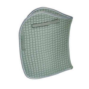 Tapis de selle tout usage léger pour la compétition, rembourrage en polyester matelassé, doublure en mesh avec sangle de maintien pour l'équitation - Product Image 4