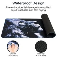 Tapis de clavier imprimé de jeux e-sports personnalisé matériau antidérapant PVC PU cuir tapis protecteur tapis de bureau tapis de souris d'ordinateur personnalisé