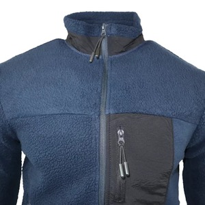 Nouveau 2024 vestes polaires décontractées pour hommes col montant personnalisé manches longues poches zippées vestes - Product Image 3