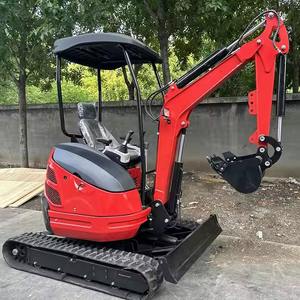 Livraison gratuite Mini pelleteuse EPA de 1.8 tonnes Nouvelle pelleteuse sur chenilles Mini pelleteuse compacte avec moteur Kubota - Product Image 2