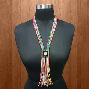 Urthn moda declaración collar Multi colgante encaje diseño 1111710A modelo - Product Image 1