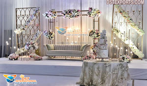 ฉากงานแต่งงานสไตล์รัสเซีย กำแพงเทียนแบบราชวงศ์ ฉากงานเลี้ยงธีมเรียบง่าย กำแพงเทียน กำแพงเทียนเป็นที่นิยม ฉากหลังงานแต่งงานที่โตรอนโต ฉากหลังงานอีเว้นท์ในสหรัฐอเมริกา - Product Image 5