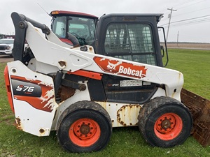 2022 pour Bobcat S76 Skid Steer Loader Mini chargeur frontal avec composants de noyau de pompe hydraulique Moog y compris moteur et roulement - Product Image 2