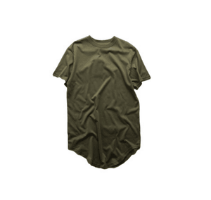 เสื้อยืดแฟชั่นฮิปฮอประบายอากาศสำหรับผู้ชายเสื้อโอเวอร์ไซส์เปิดไหล่ทรงหลวมผ้าคอตตอนออกแบบได้ตามต้องการ - Product Image 6