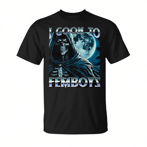 T-shirt Certificata Gooner Brainrot Meme - Maglietta Promozionale I Goon to Femboys Edging - Product Image 2