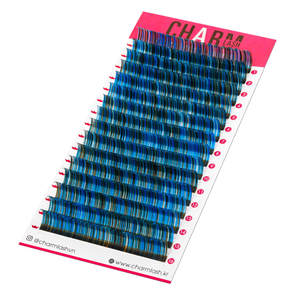 Pestañas de Colores Vibrantes para Extensiones de Pestañas Hechas a Mano, Pestañas Individuales Personalizables BC, Longitud de 25 mm, Venta al por Mayor - Product Image 2