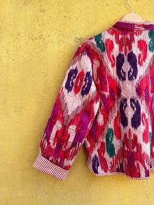 Veste Ikat artisanale, veste en coton faite à la main, robe, veste Kantha, veste en coton, veste Ikat indienne, veste Ikat artisanale - Product Image 6