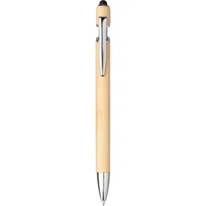 Penna Capacitiva Promozionale Ecologica in Bambù - Product Image 2