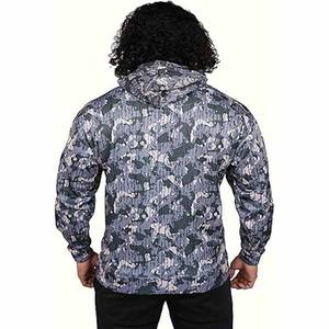 Sweat à capuche zippé Ultimate pour homme 100% coton, méthode de tissage en tricot à motif solide, sweat-shirt polaire grande taille - Product Image 4