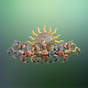 Arte de pared de latón único, escultura de Metal hecha a mano, paneles decorativos modernos con estilo de lujo, Interior elegante para el hogar - Product Image 1