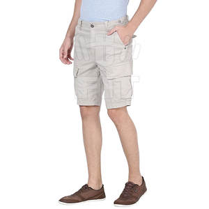 Pantalones Cortos Cargo de Lona 100% Algodón para Hombre, Diseño Multibolsillos, Secado Rápido, Transpirables, con Cierre de Botones, Estilo Casual Urbano, Verano 2025, OEM - Product Image 2