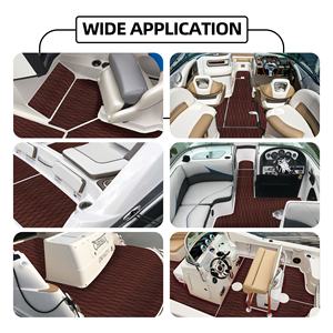 Tappetino Antiscivolo Industriale XYFMarine in Schiuma EVA Ecologica Resistente ai Raggi UV per Pavimentazione di Barche, Piscine e Uso <span class=keywords><strong>Esterno</strong></span> - Product Image 6