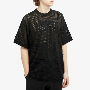 Layering Boxy Style Short Sleeve Mesh T <b>Shirts</b> for Casual Street Wearing Custom Logo <b>100</b>% <b>Polyester</b> Mesh T-<b>shirts</b> - Product Image 1