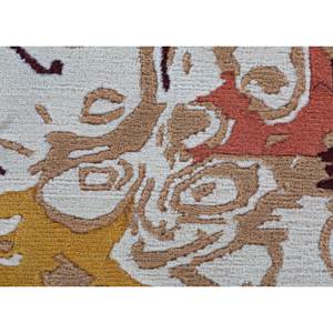 Tapis en laine noué à la main Sthir Ivory Piwl-7006(Cm-02) Grand format Abstrait Tabriz pour la maison, le salon et les couloirs - Product Image 3